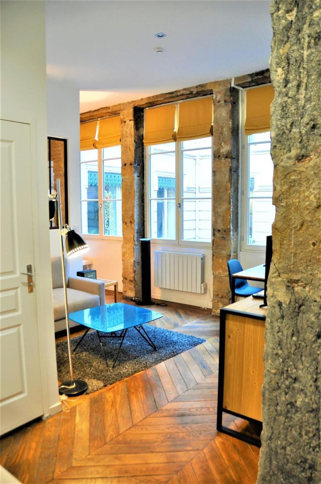Le Bleu Hypercentre Presque Ile Apartment Lyon Exterior photo